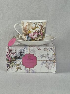 Cashmere Maxwell & Williams - Ocean Fantasy Coupe Cup & Saucer (In Original Box)